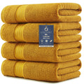 Gold 4 Piece Luxury Bath Towels