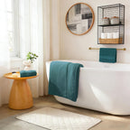 Teal Bath Towel Set 6 Piece