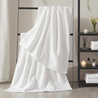 White Bath 6 Piece Towel Set