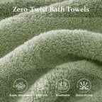 Green-desert Sage Green Bath 6 Piece Towel Set