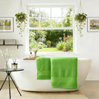 Grass Green Bath Towel Set 6 Piece