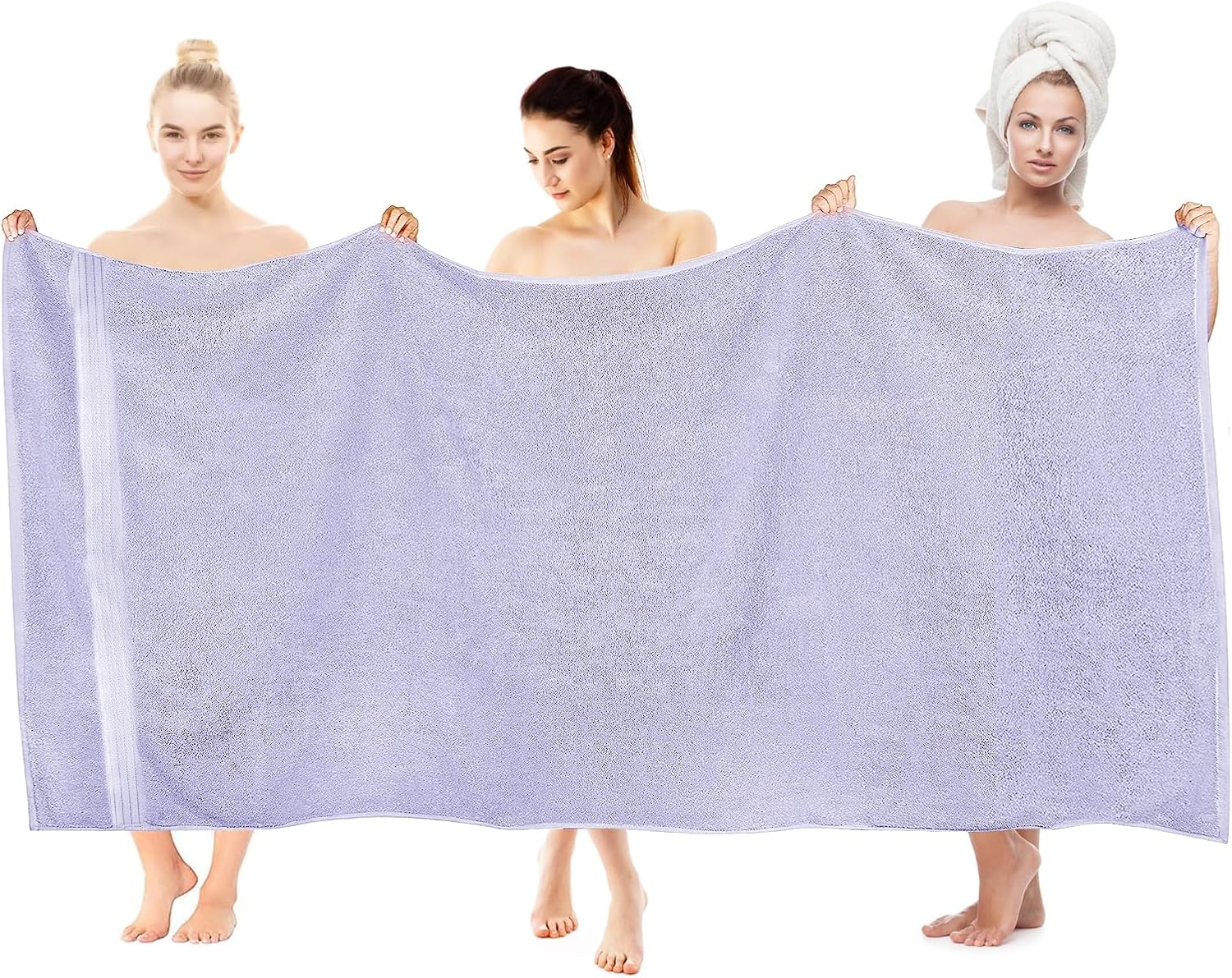 Lavender Luxury Bath 6 Piece Towel Set