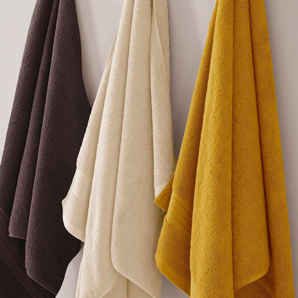 Brown Bath 6 Piece Towel Set