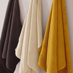 Brown Bath 6 Piece Towel Set