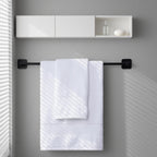 White Bath Towels Set 6 Piece