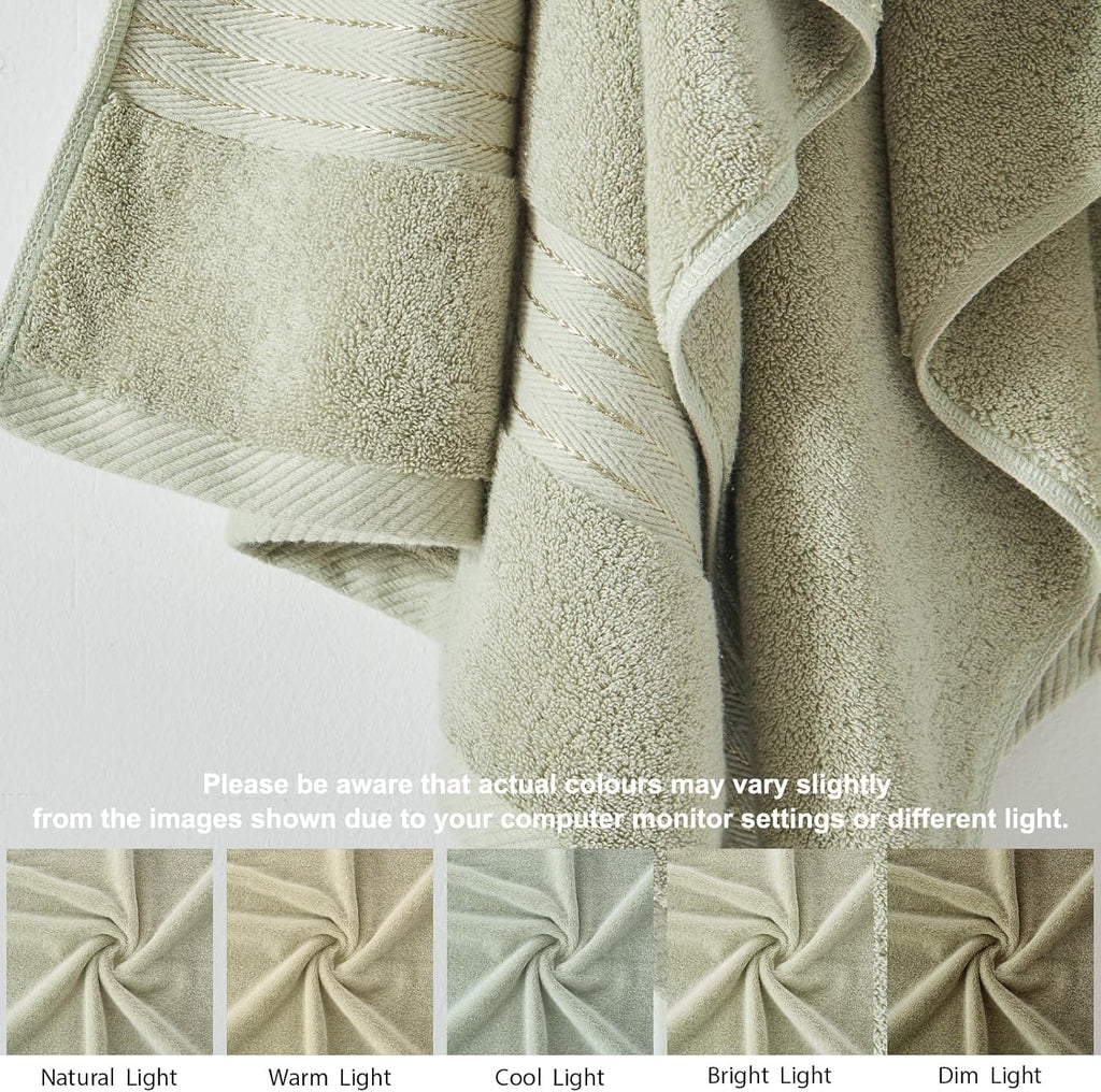 Green-desert Sage Green Bath 6 Piece Towel Set