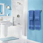 Denim Blue Bath 6 Piece Towel Set