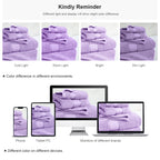 Lavender Bath Towels Set 6 Piece