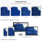 Royal Blue Bath Towels Set 6 Piece