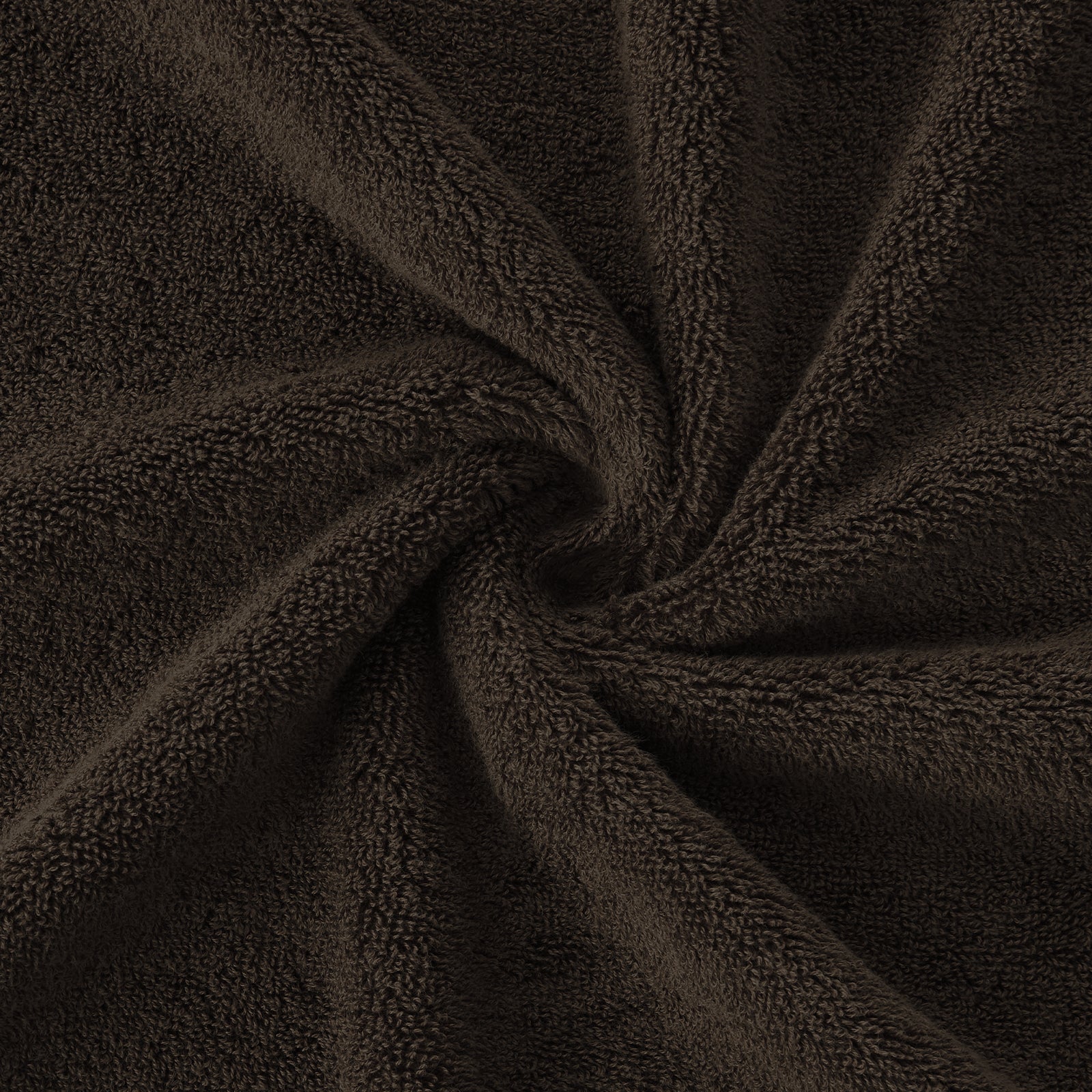 Brown Bath 6 Piece Towel Set