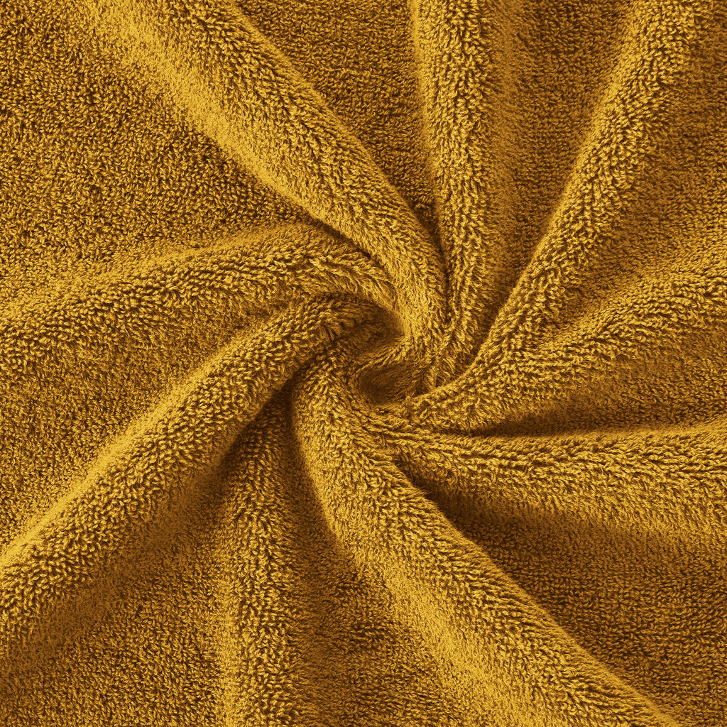 Gold Bath Towel Set 6pcs