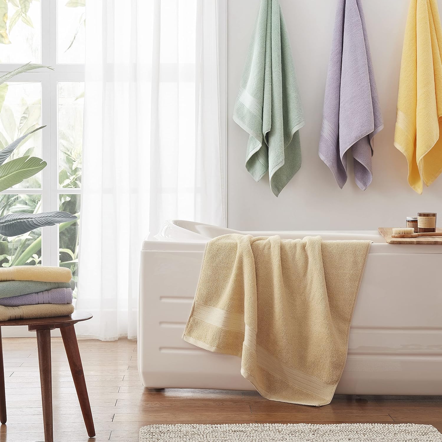 Lavender Luxury Bath 6 Piece Towel Set