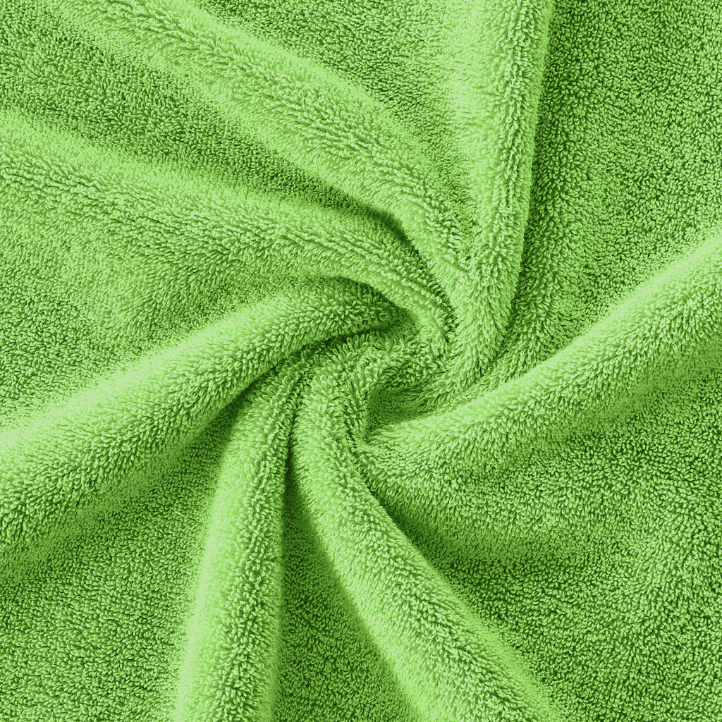 Grass Green Bath Towel Set 6 Piece