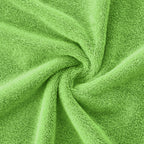 Grass Green Bath Towel Set 6 Piece