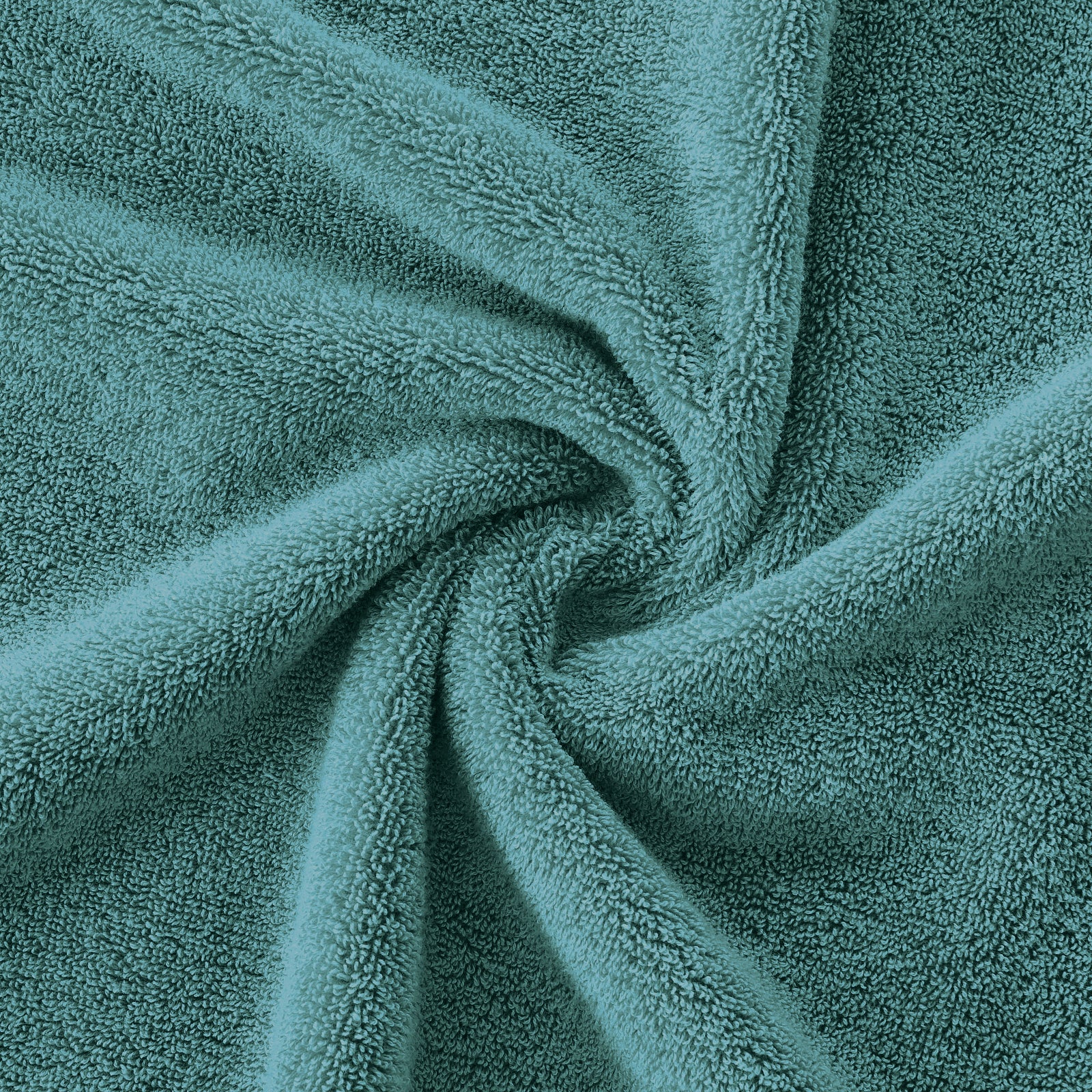 Teal Bath Towel Set 6 Piece