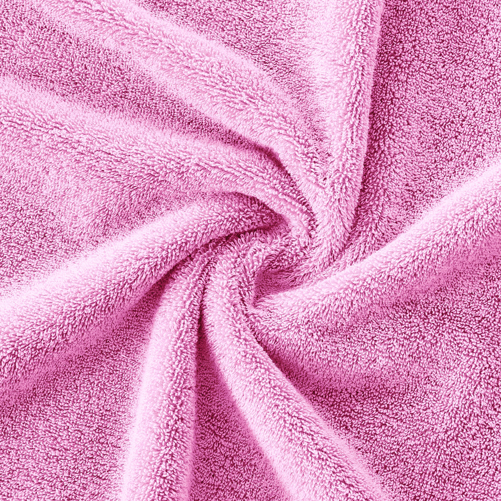 Pink Bath Towel Set 6 Piece
