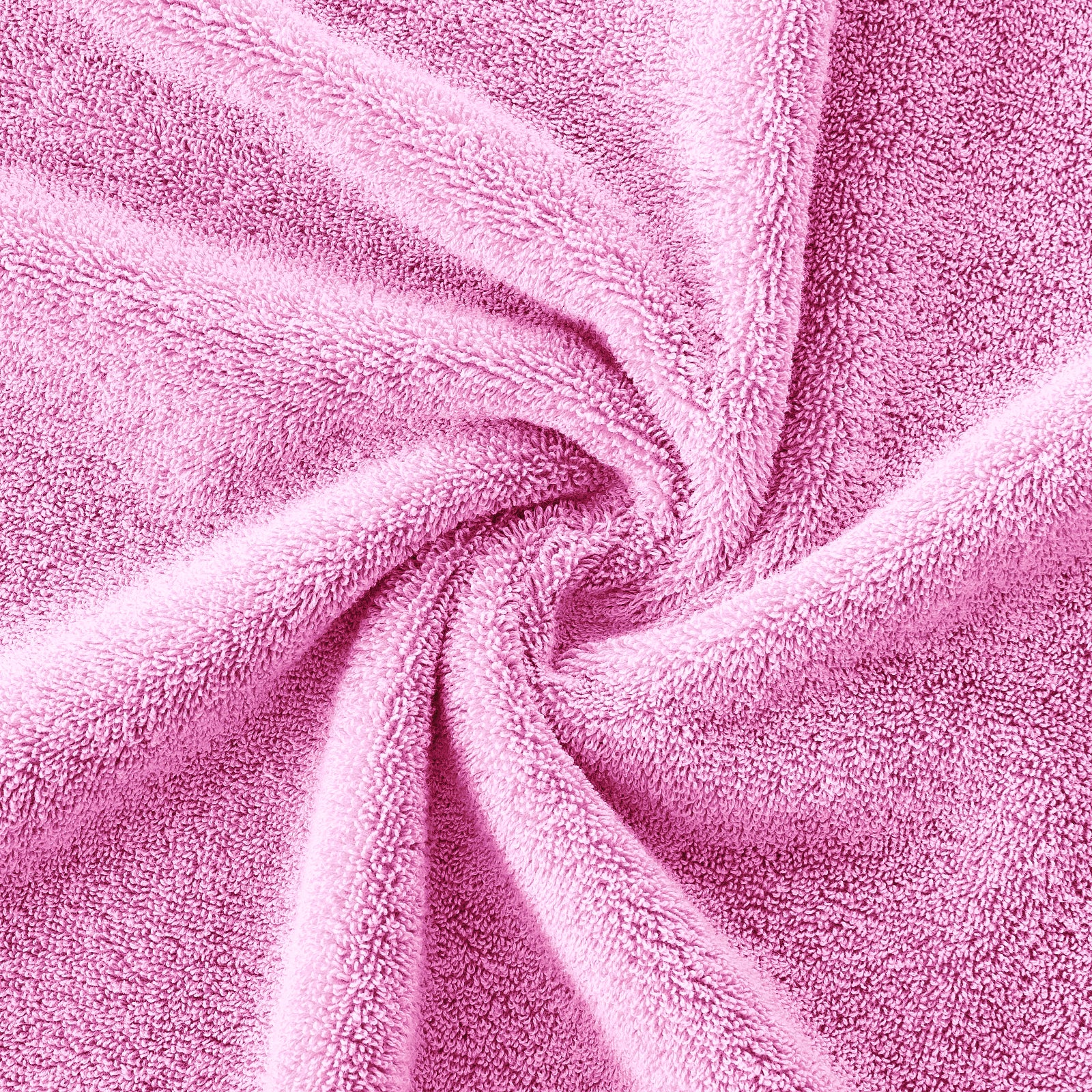 Pink Bath Towel Set 6 Piece
