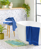 Denim Blue Bath 6 Piece Towel Set