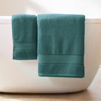 Teal Bath Towel Set 6 Piece