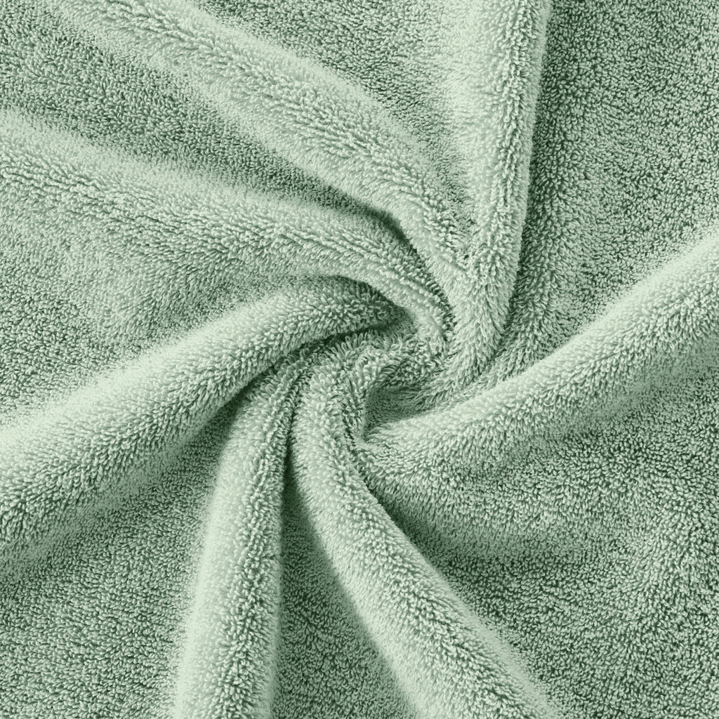 Sage Green Bath Towels Set 6 Piece