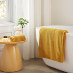 Gold Bath Towel Set 6pcs