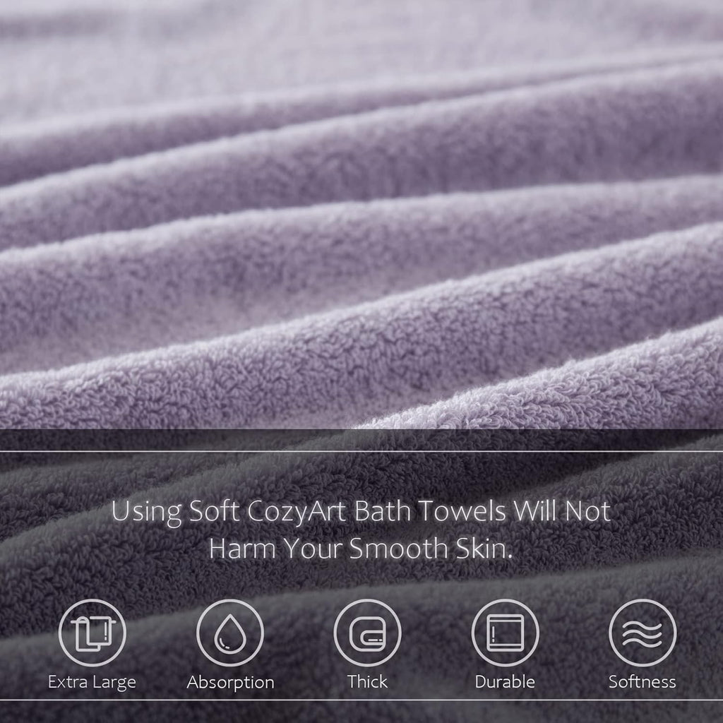 Lavender Luxury Bath 6 Piece Towel Set