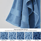 Denim Blue Bath 6 Piece Towel Set