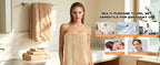 Beige Bathroom Towel Set 6Pcs