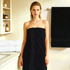Black+ White 4 Piece Luxury Bath Towels