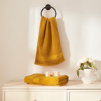 Gold Bath Towel Set 6pcs