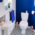 Royal Blue Bath Towels Set 6 Piece