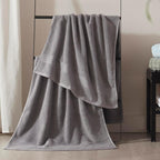 Grey Bath Towel Set 6pcs