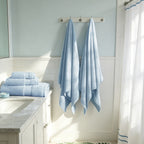 Light Blue 4 Piece Luxury Bath Towels