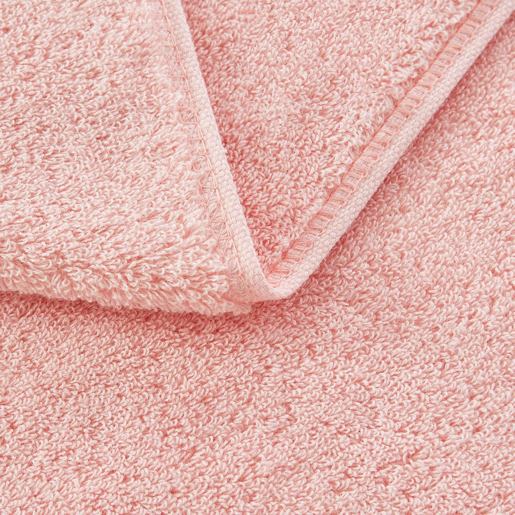 Pink Bathroom Towel Set 6Pcs