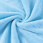 Light Blue Bath Towels Set 6 Piece