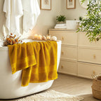Gold 4 Piece Luxury Bath Towels