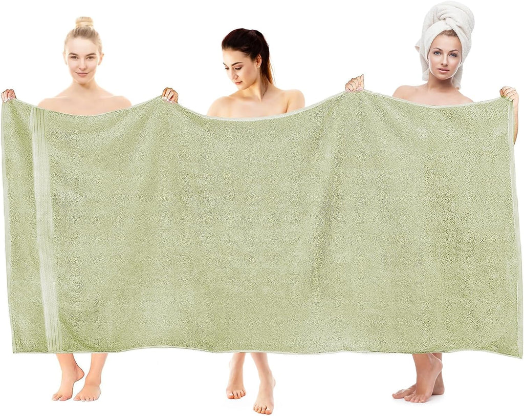 Green-desert Sage Green Bath 6 Piece Towel Set